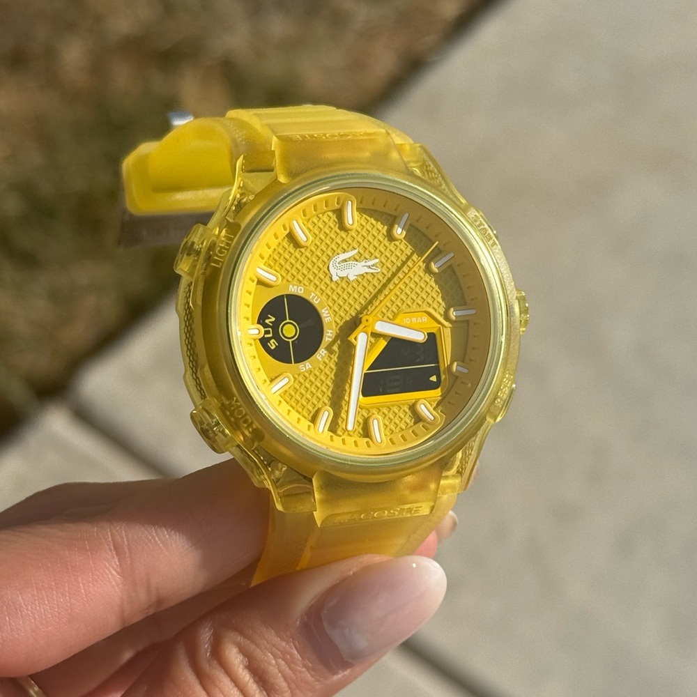 Lacoste Vibrant Yellow Smartwatch